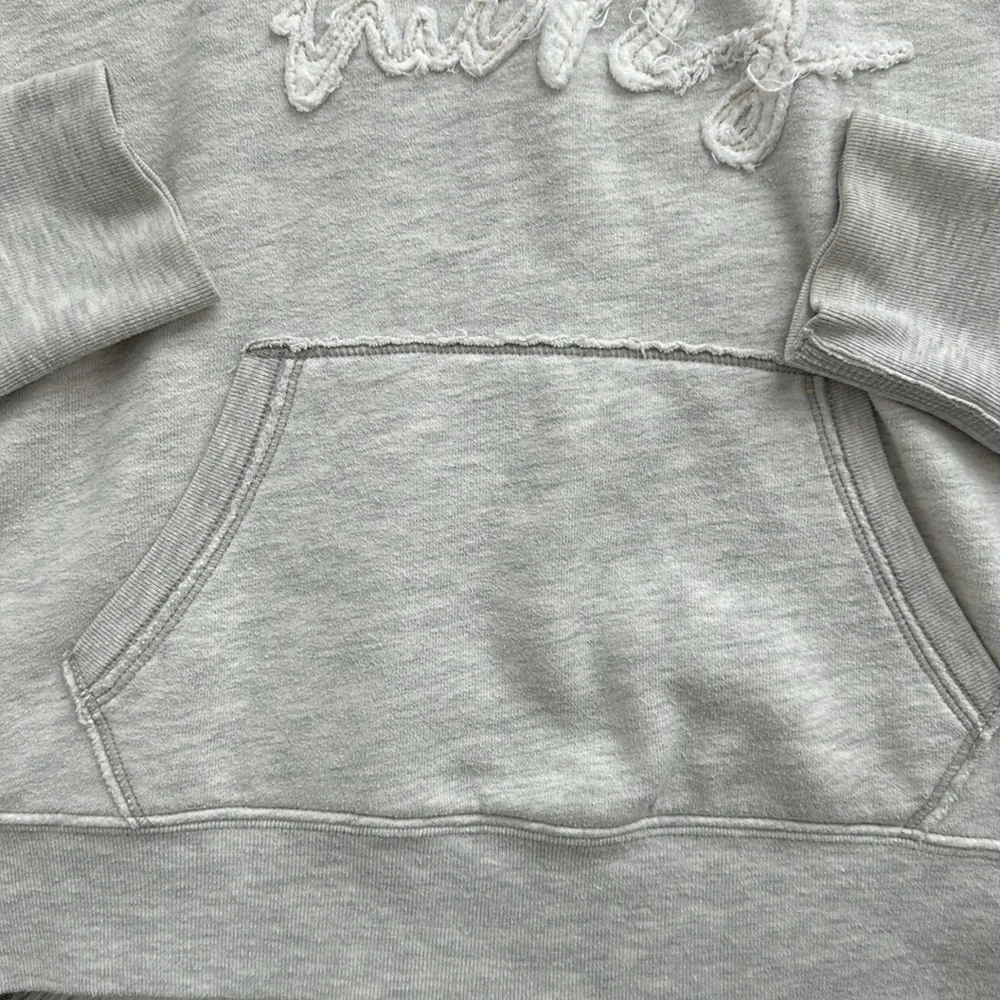GILLEY HICKS | Vintage Hoodie | Light Grey |    Size L - Picture 6 of 10